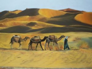 Voir le détail de cette oeuvre: Desert dans le sud marocain